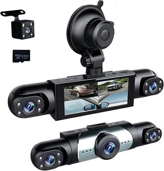 DriveSight 4 Camera Dashcam 360 Car Video Recorder With Night Vision